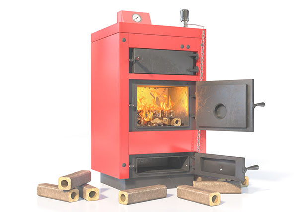 Centrale verwarming met biomassa