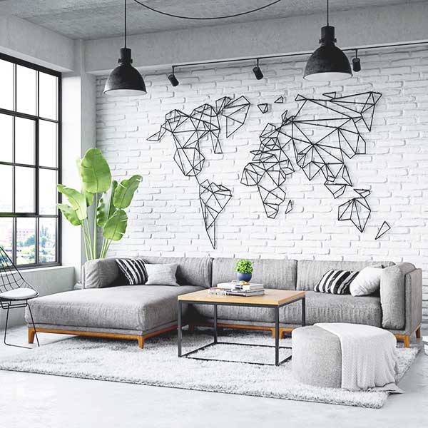 Industrieel interieur