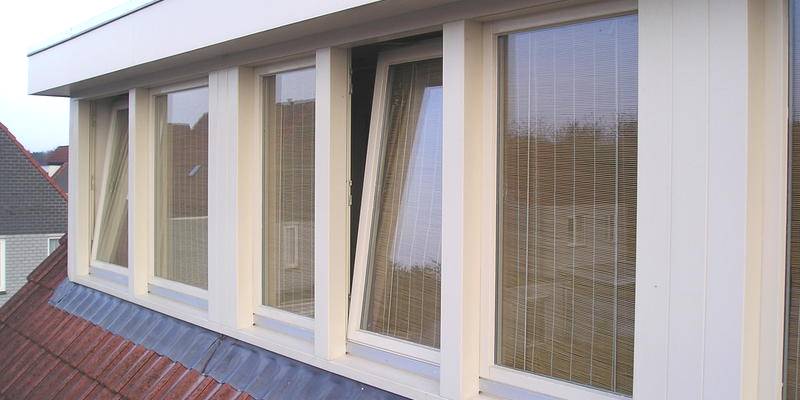 draai-kiep raam plaatsen