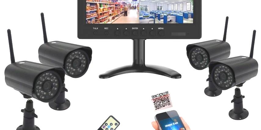 camerabewaking met draadloze camera